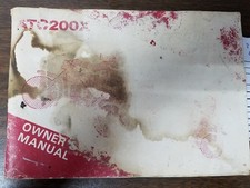 Used Honda ACT200X Owner Manual 31965620  OMB1