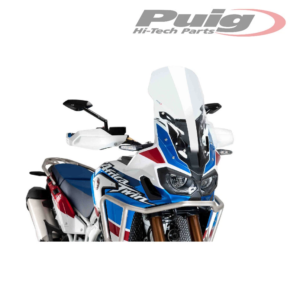 CUPOLINO PUIG TRASPARENTE 8905W HONDA AFRICA TWIN CRF1000L ADV SPORTS 2018 2019 - Immagine 2 di 2