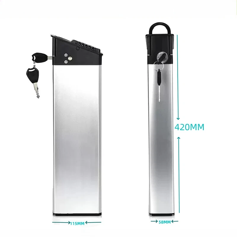 Batería plegable de bicicleta eléctrica 52V 17.5ah 48V 17.5Ah DCH-009 para versión mejorada MATE X Foto 2 de 4