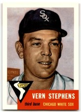 1991 TOPPS ARCHIVES 1953 VERN STEPHENS CHICAGO WHITE SOX #270