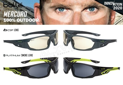 Bolle Schutzbrille MERCURO Brille Total Shield 100% Outdoor UV-Schutz