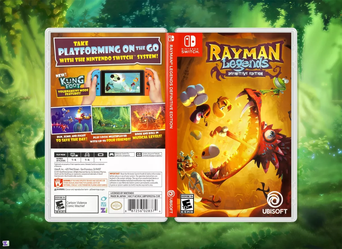 Rayman Legends: Definitive Edition, Nintendo Switch games, Games