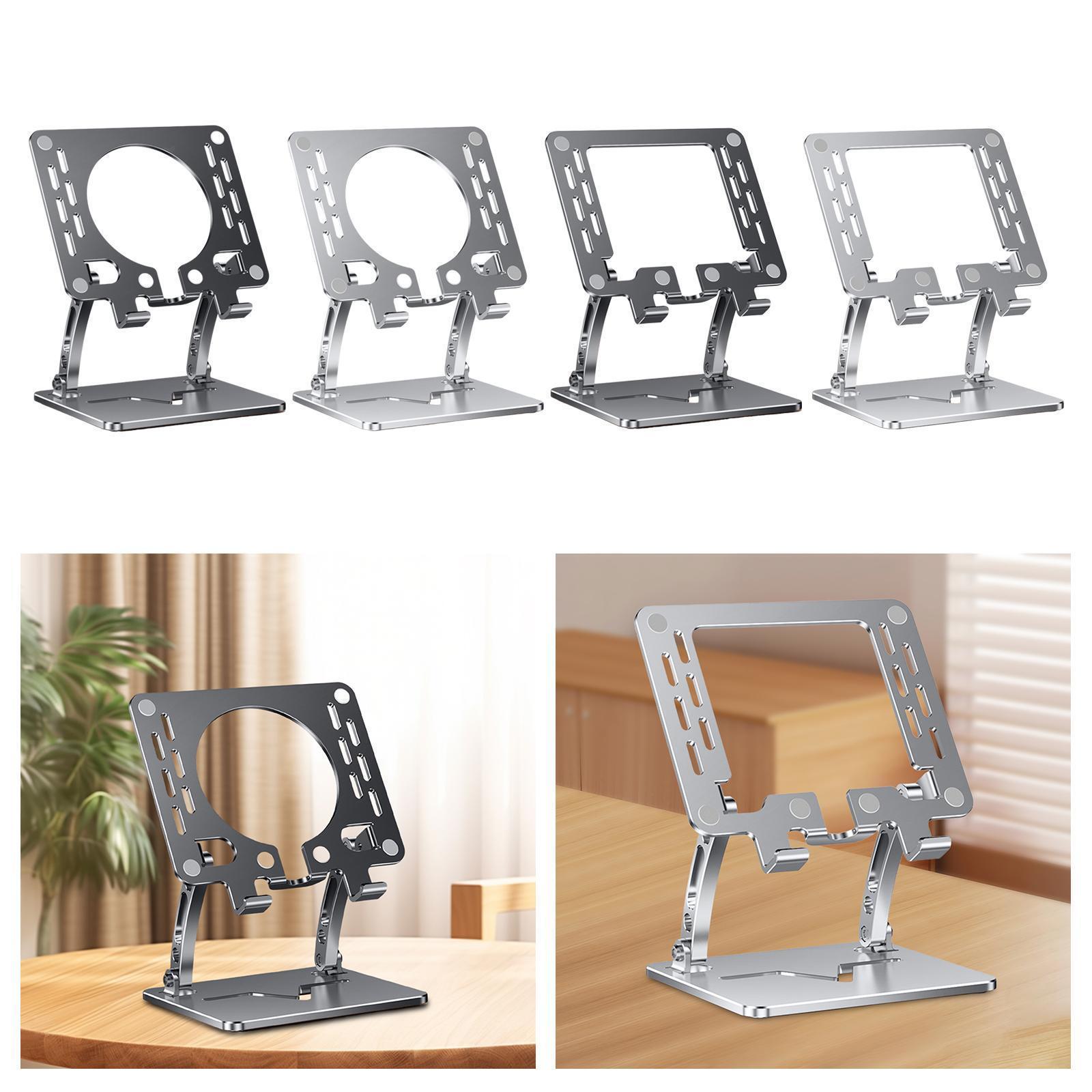 Tablet Stand Holder Rack Aluminum Alloy Support Desk Personal Computer Riser-image