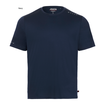 Musto Mens Evolution Crew Sunblock Tee Shirt