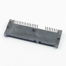 5pcs SATA 7 15 pin 22 pin right angle female adapter connector for hard drive m