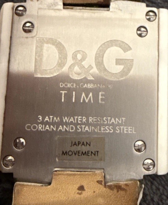 D&G Dolce and Gabbana Watch TIME Multifunctional White/Black  display picture 3