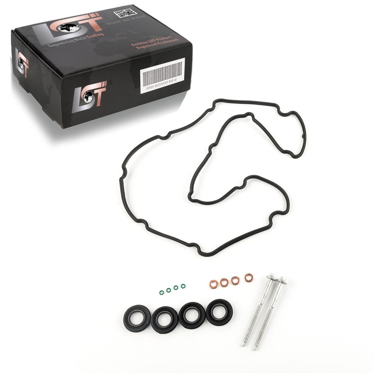 Valve cover gasket set 15 pieces clamping screw for Fiat Ducato III 250 2.2D