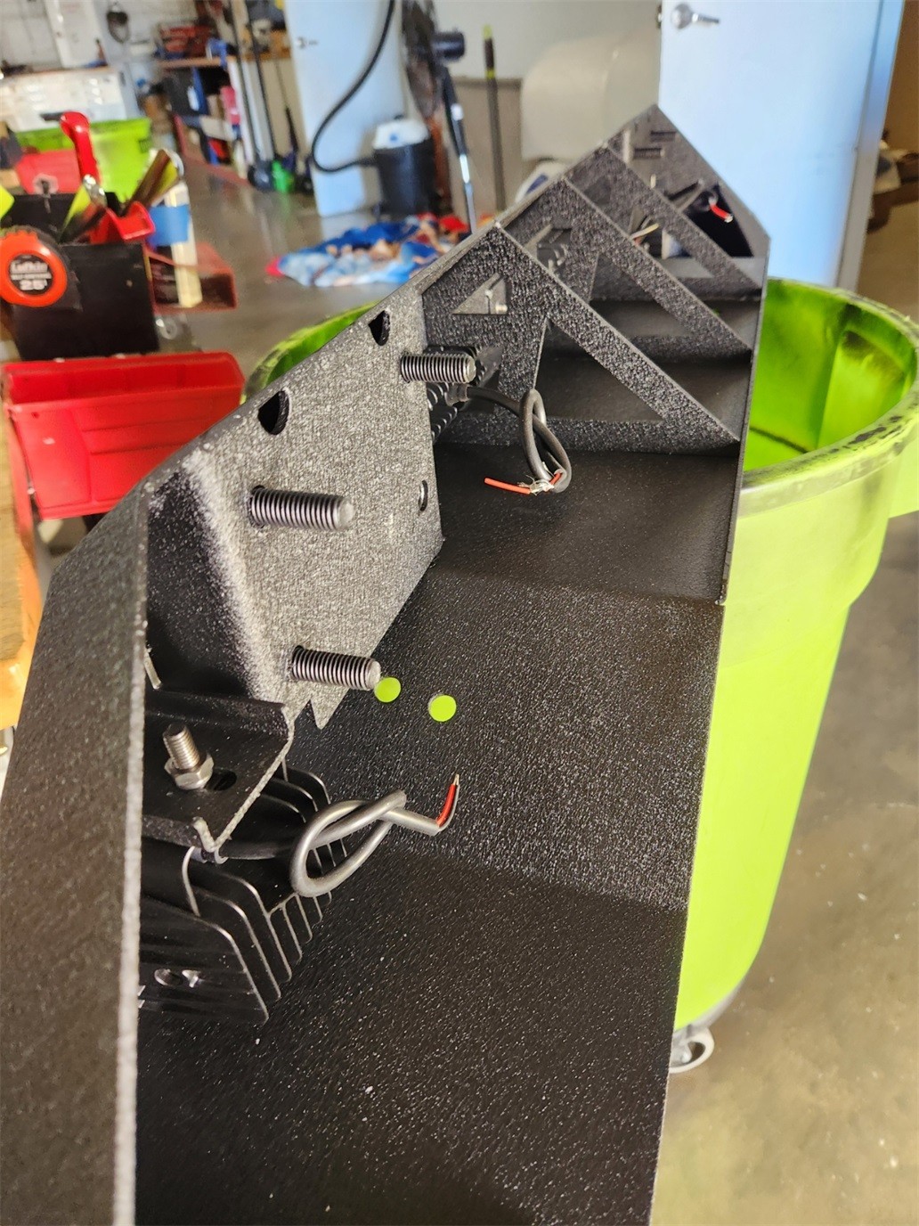 Front Bumper w/ Winch Plate &LED Lights Fit 07-25 Jeep Wrangler JK JL &Gladiator