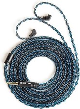 2M Long Recessed 2Pin IEM Cable, in Ear Monitor Replacement Earphone Cable, KBEA