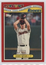 1990 Topps Toys R Us Rookies Box Set Andy Benes #4 0y9k