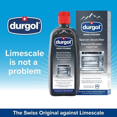 Durgol 297 Swiss Steamer Descaler/Decalcifier for Steamer Ovens Clear  500 ml.