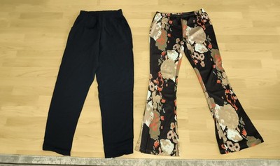 2x luftige Sommer-Hosen Damen Gr. M mit Gummibund