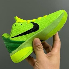 429913-300 Zoom Kobe 6 Grinch Green Kids Youth