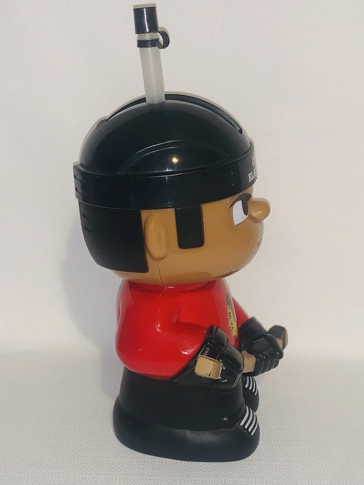 Chicago Blackhawks NHL TeenyMates Big Sip 16oz 3D Water Bottle by Party Animal - Image 3 of 4