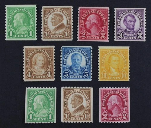 CKStamps: US Stamps Collection Scott#597-599 600-606 Mint NH OG