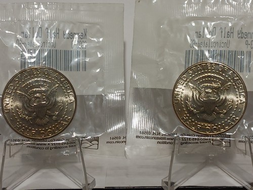 2003 P&D Kennedy Half Dollar 2 Coins BU Uncirculated Mint - Bild 2 von 2