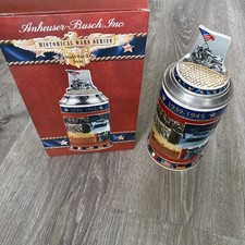 2003 Anheuser-Busch Historical Wars Series World War II Stein #4 Ed Ceramarte 