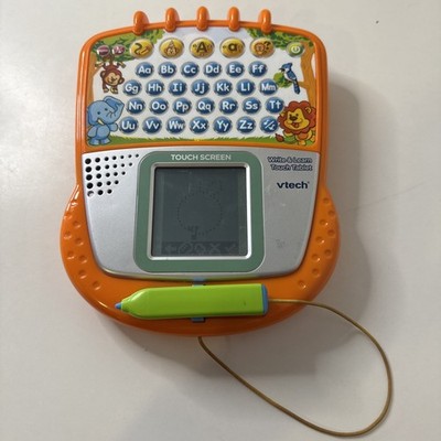 VTech Write & Learn Touch Tablet Kids Learning Toy ABCs & Shapes - Tested- Works