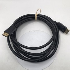 DisplayPort Male to DisplayPort Male Cable 9ft Black 1:1 Connection 20276