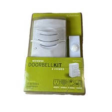 IQ America 2-Tone Plug-In Wireless Doorbell K...
