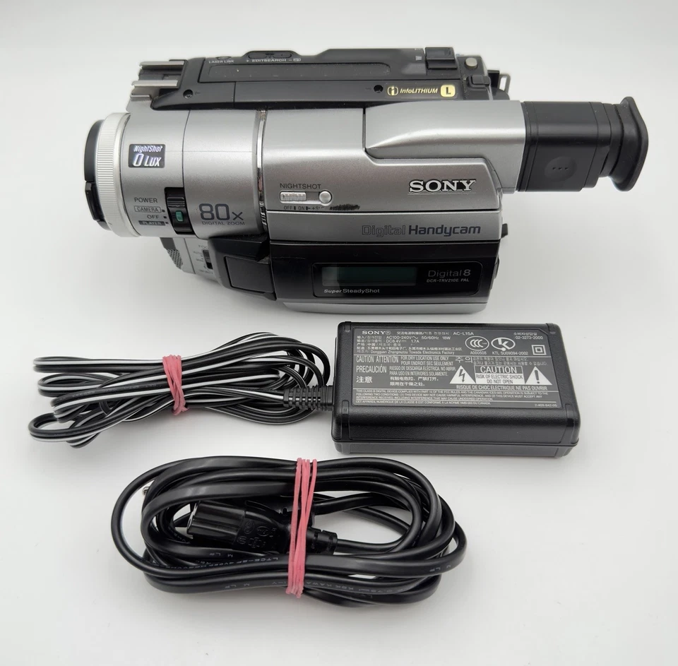 Sony Handycam DCR-TRV210E Digital8 Camcorder - Video8 Hi8 kompatibel - Getestet - Bild 4 von 4