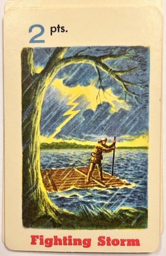 Daniel Boone Card Game Vintage 1965 Ed-U-Cards (35) Free Fast Shipping - Picture 14 of 22