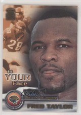 2000 Pacific Crown Royale In Your Face Fred Taylor #12 2k1