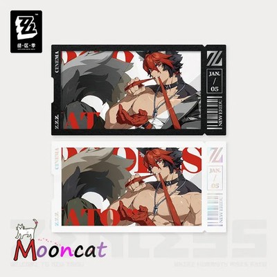 ZZZ miHoYo Zenless Zone Zero Komano Manato 2 Pcs Set Collection Card Official