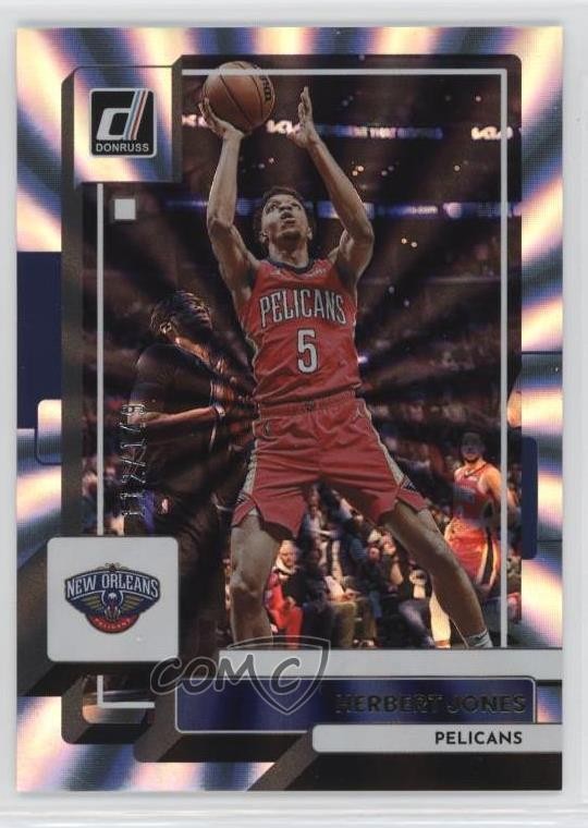2022-23 Panini Donruss Holo Laser 112/149 Herbert Jones #165 qn5