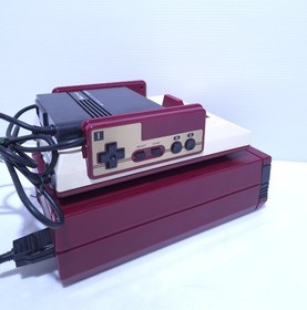 Nintendo Family Computer HVC-001 Console + Disk System HVC-022 Untested