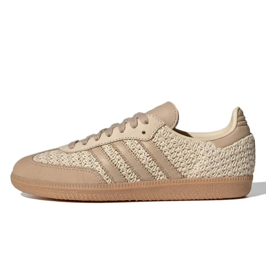NEW WOMENS ADIDAS SAMBA OG SAND STRATA TRAINERS SNEAKERS SIZE 6 JR9446