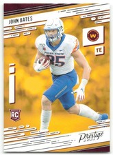 2021 Panini Prestige John Bates RC Washington Football Team #279 Rookie