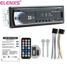 Autoradio mit Bluetooth AM Freisprech 1DIN MP3 Player USB/SD/Aux/FM/TF 7 Farben