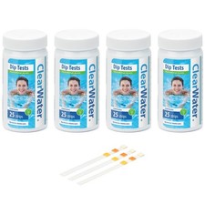 Clearwater 100 Test Strips for Hot Tub and Pools