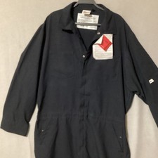 Topps CO07-5605 Coveralls Flame Resistant 50XT Nomex 6oz Unlined Navy Blue MiUSA