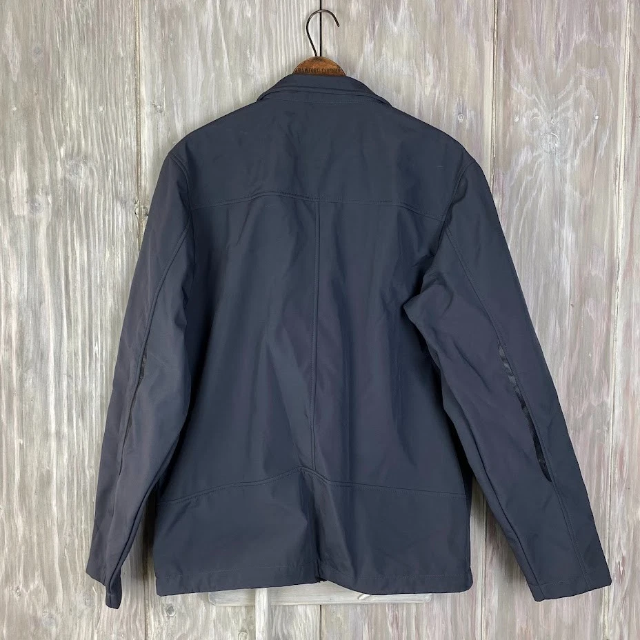 Chaqueta Abrigo Uniforme Home Depot Empleado Para Hombre Talla M Gris Bolsillos con Cremallera Polar Trabajo Foto 3 de 4