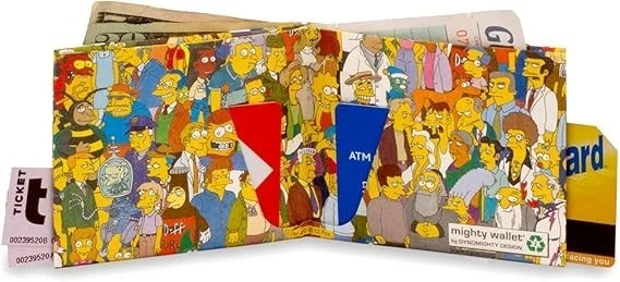 Billetera Tyvek "Mighty Wallet" de Los Simpson 2012 Foto 4 de 4