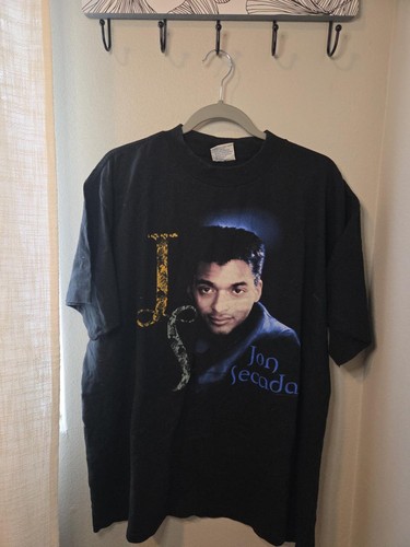Vintage Jon Secada Concert T Shirt Single Stitch 1995 Tour Tee XL Music Pop 90s
