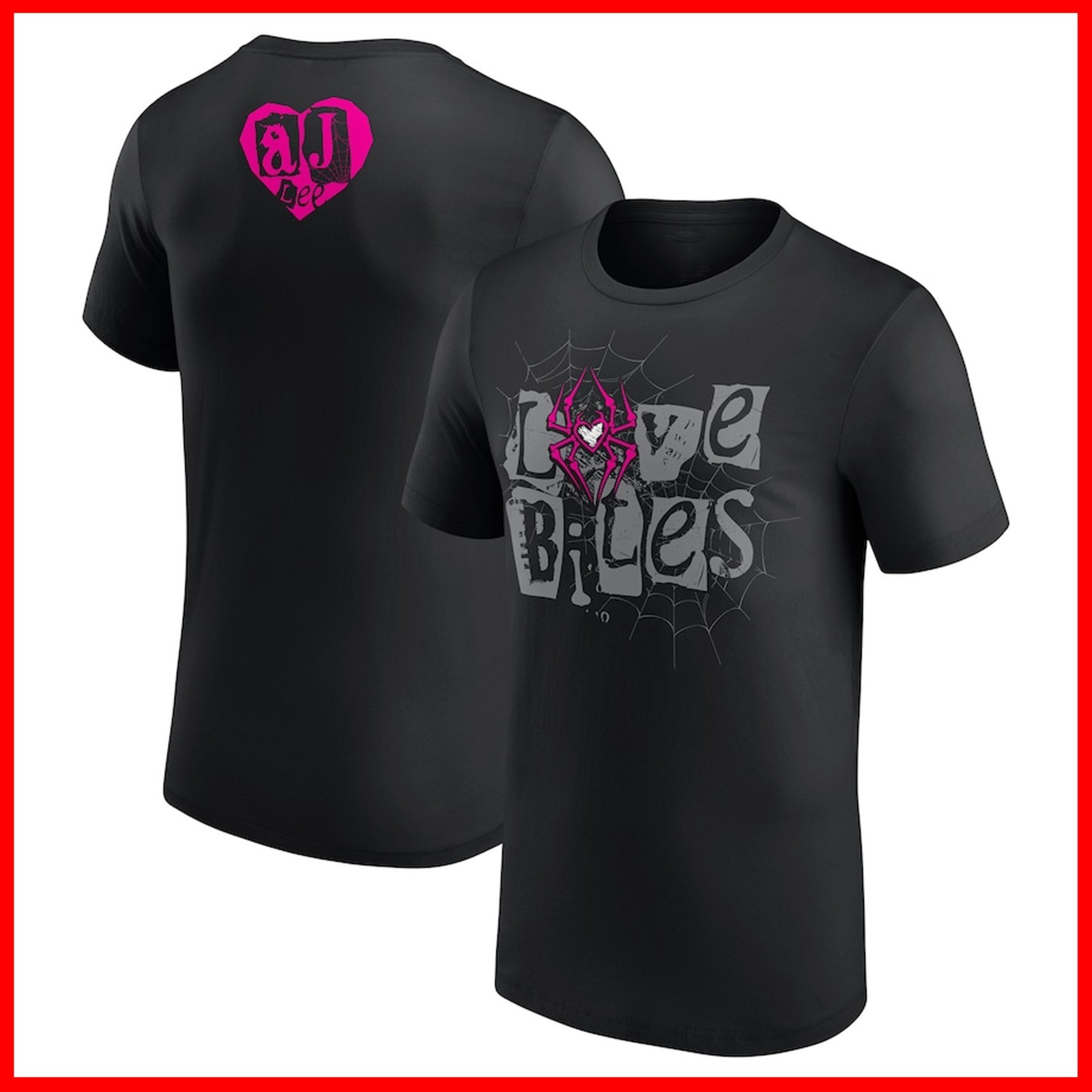 SALE 30% - AJ Lee Love Bites Retro 2 Sides Shirt All Size S-5XL Fastship