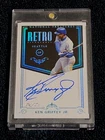 🔥 2018 Panini National Treasures Retro Ken Griffey Jr. 1/1 On Card Auto 🔥