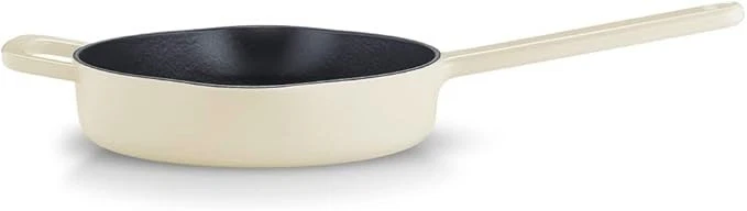 Fissler Moments Collection/Emaillierte Gusseisen-Pfanne Ø 24 cm elfenbeinweiß - Bild 2 von 4