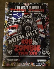 Rob Zombie Metal Hammer Magazine Poster