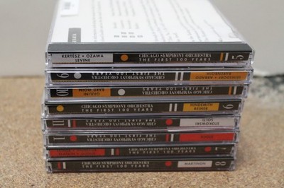 Chicago Symphony Orchestra--The First 100 Years CD #1, 5, 6, 7, 8, 9, 10, 11