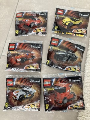 LEGO Ferrari Shell V-Power Polybag Konvolut 6+ Sets 30190-30195 (6 Stück)