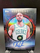 2025-26 Topps Midnight Derrick White Midnight Oil Auto Summer Sol 19/50 Celtics