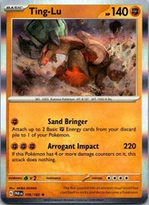 Ting-Lu 109/182 Holo Rare Paradox Rift PAR NM Pokemon TCG Card