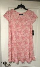Lauren by Ralph Lauren womens nightgown size Large pink floral