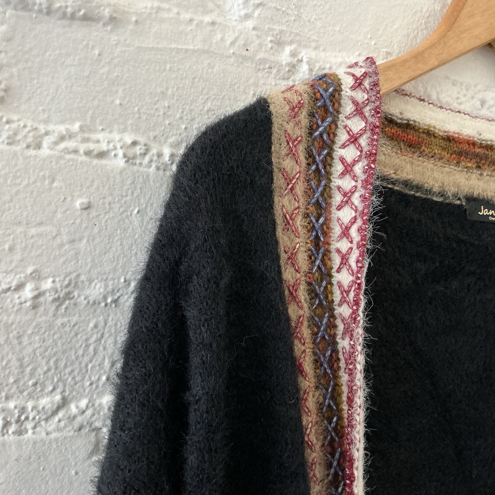 Janice Apparel Womens Boho Patchwork Cardigan Dus… - image 2