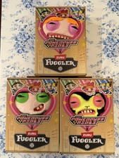 New The Powerpuff Girls X Fuggler Set Of 3 - Buttercup, Blossom, MoJo JoJo Zuru