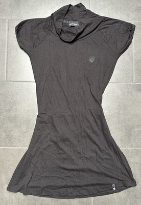 Freeman T.Porter / Kleid / Größe M / Anthrazit/ Schnürung